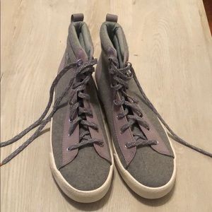 NW Keds topkick wool heather gray women’s size 9